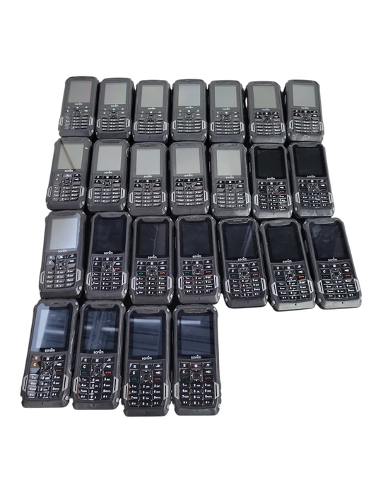 Lot of 25x Sonim XP5700 rugged phone, No Charger, READ !