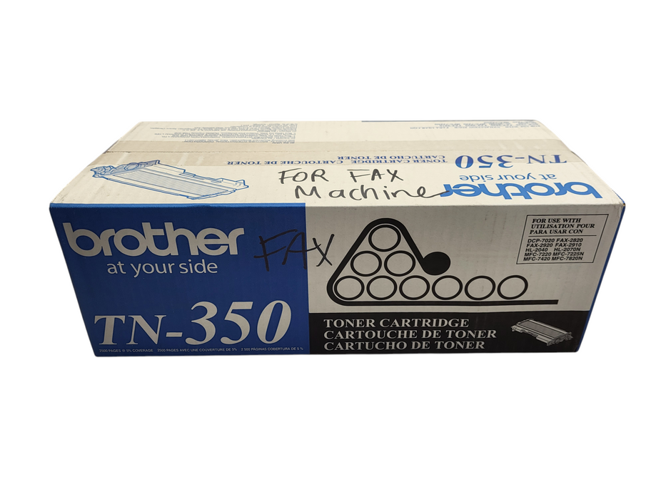 Genuine Brother TN-350 Black Toner- New, Sealed, OEM $