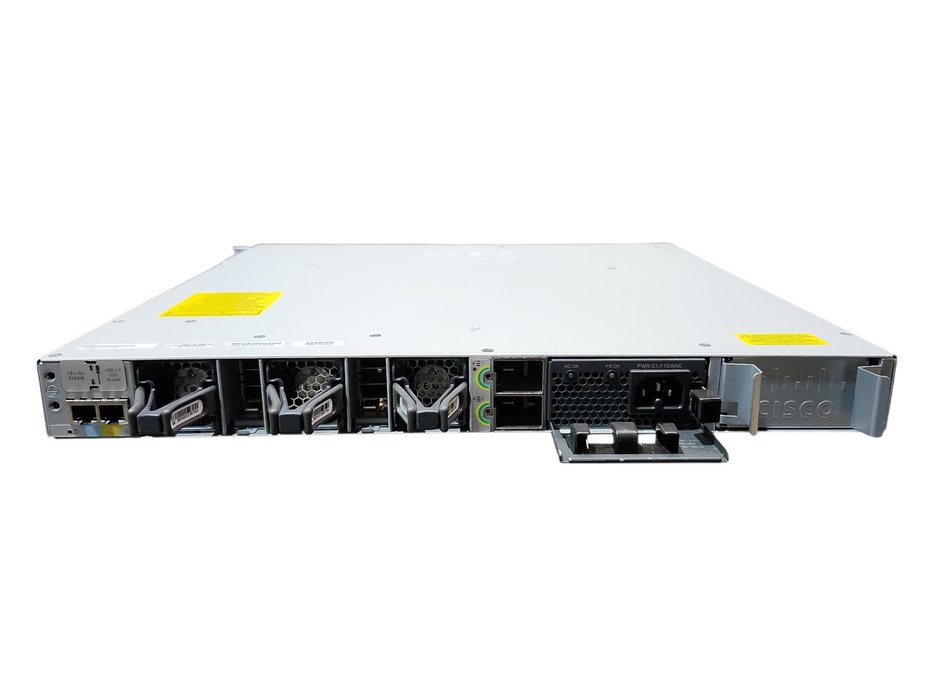 Cisco C9300-48P-E V02, 48-Port Gigabit PoE+ Switch w/ C9300-NM-4M & 715WAC