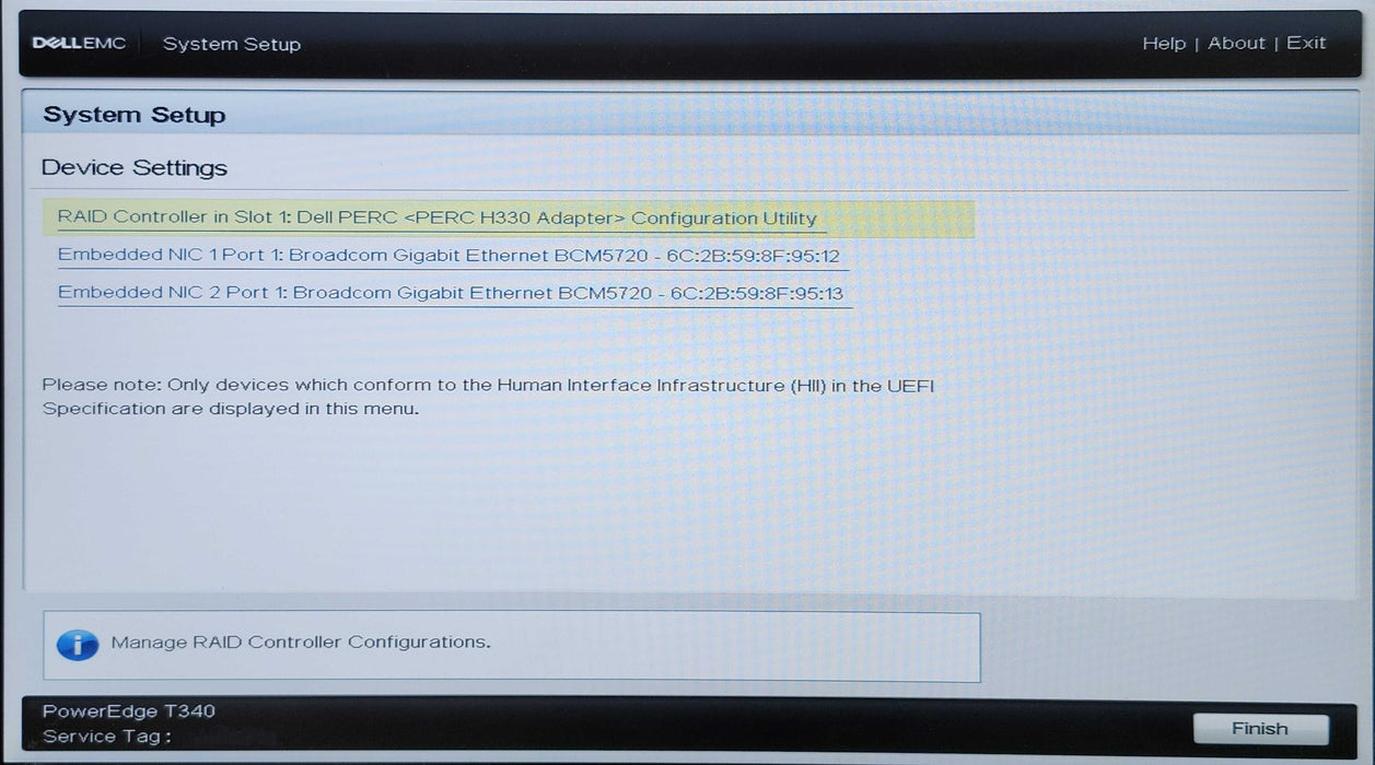 Dell PowerEdge T340 8x3.5", Xeon E-2124 3.30GHz, 48GB DDR4, H330, 4TB SAS
