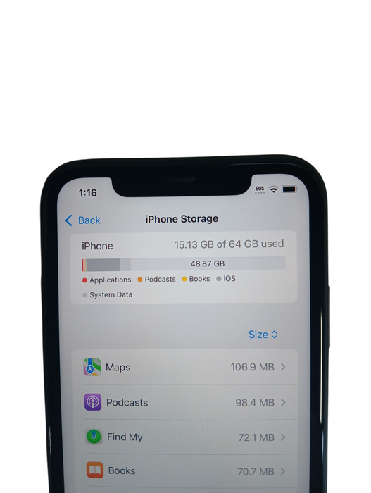 Apple iPhone 11 - 64GB - Black [A2111]