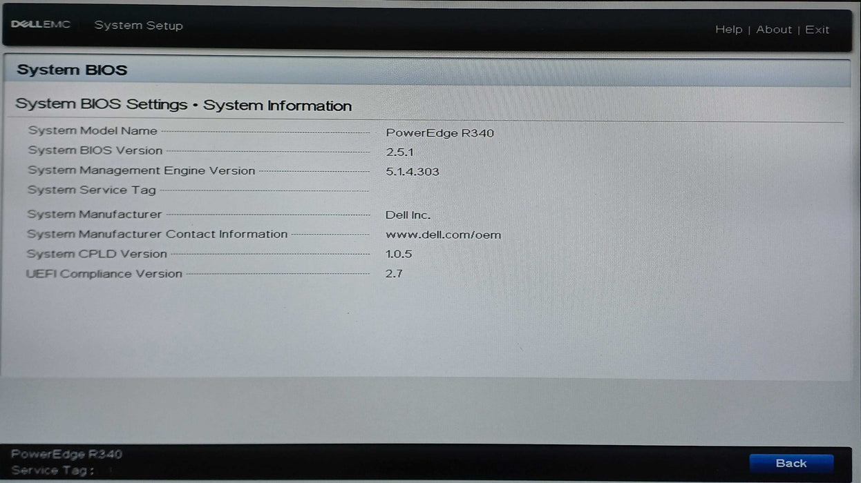 Dell PE OEMR R340 4x3.5", Xeon E-2124 3.30GHz, 16GB DDR4, 4x 3TB SAS, H730P