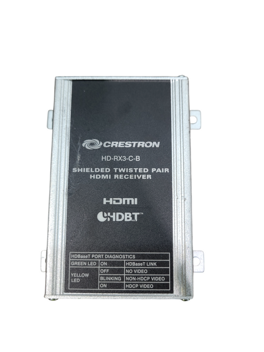 Lot 2x Crestron HD-RX3-C-B Shielded Twisted pair HDMI Receiver