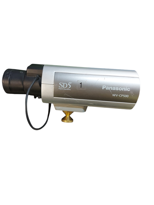 Lot 2x Panasonic WV-CP500 Color CCTV Camera 120V