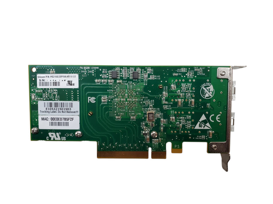 Silicom 10Gb 2-Port SFP+ Network Server Adapter Card PE210G2SPI9A-XR Q