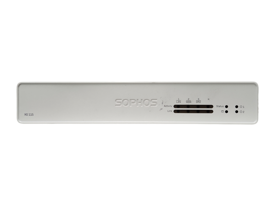 Sophos XG115 Rev 3, 4-Port Gigabit Firewall Appliance, Factory Reset