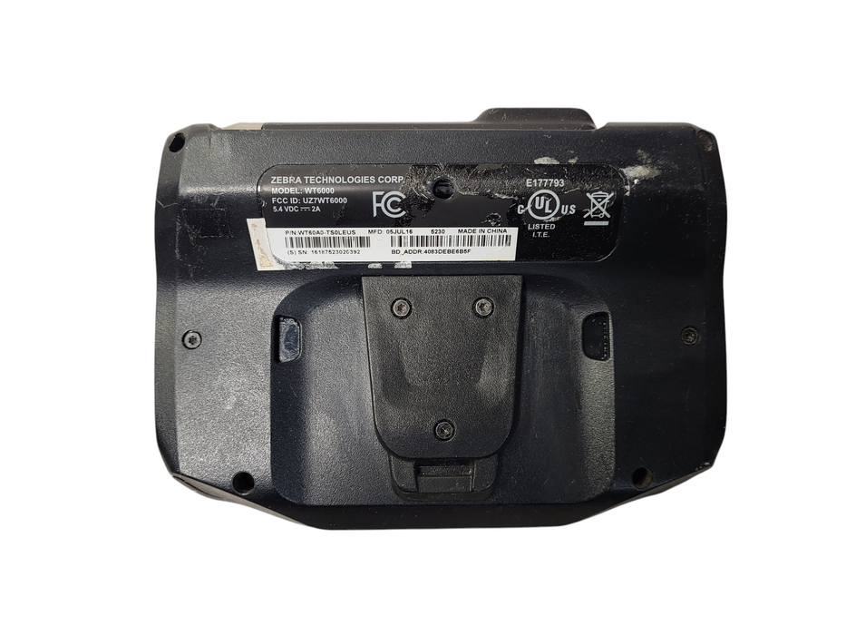 Zebra WT6000 Wearable Computer Scanner WT60A0-TS0LEUS READ $