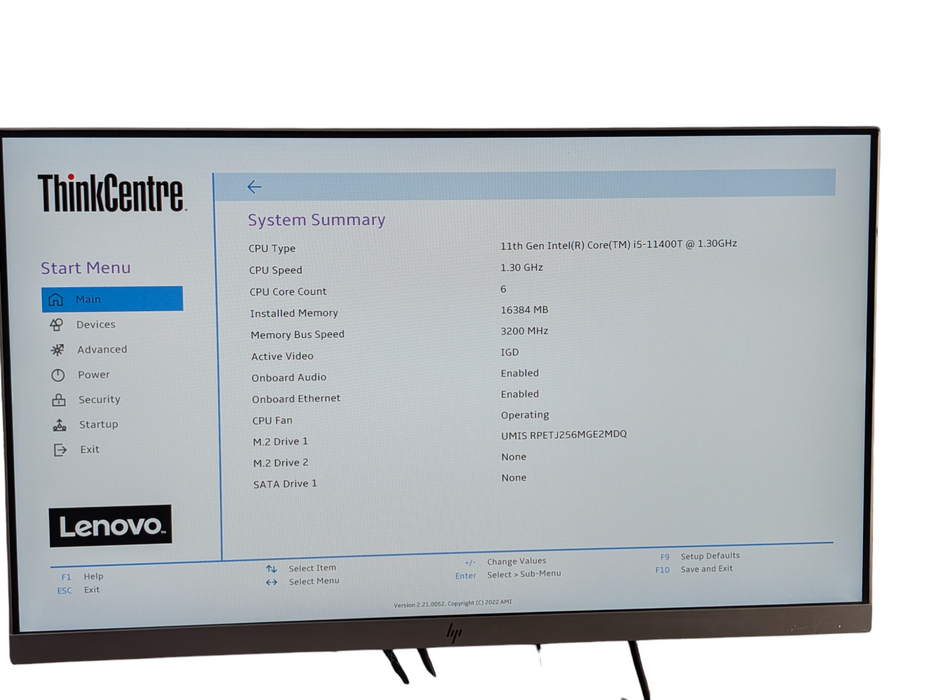Lenovo ThinkCentre M70Q Gen2 Intel Core i5-11400T 16GB RMA & 256GB NVMe  -