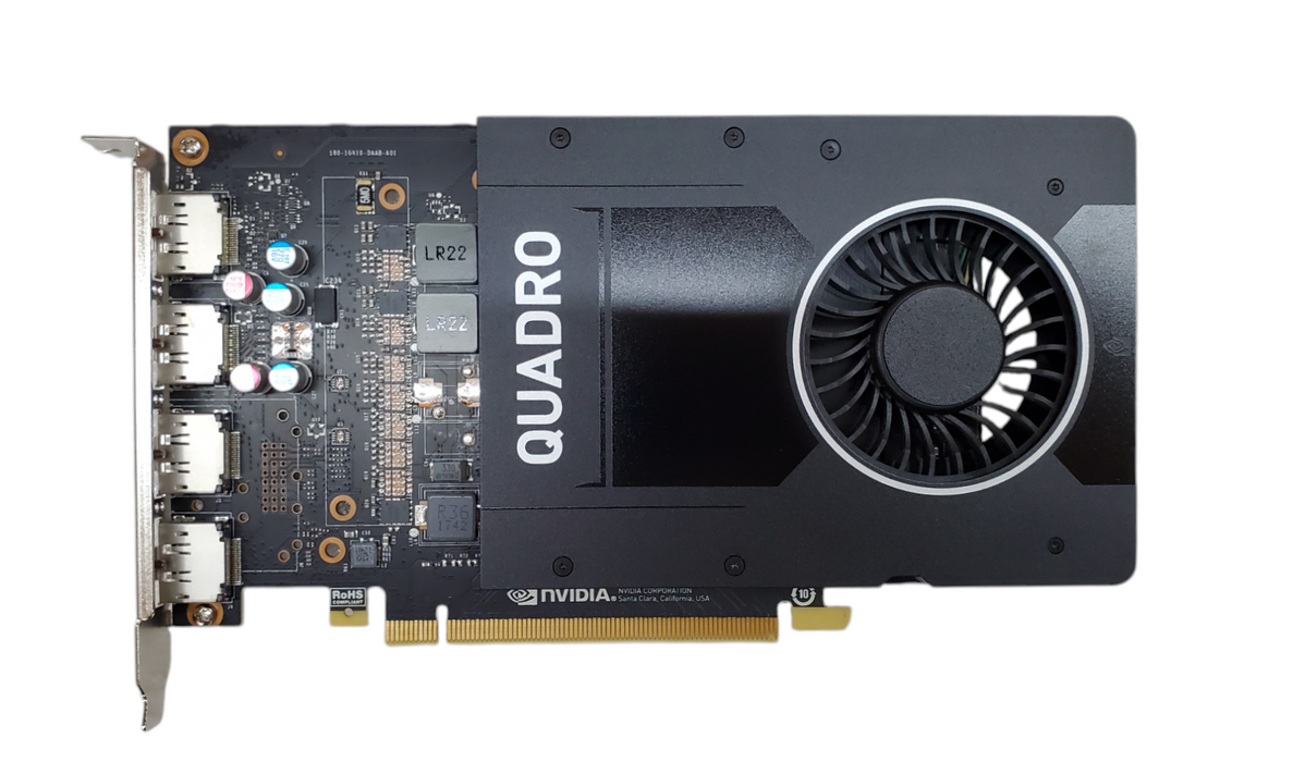 NVIDIA Quadro P2000 5GB GDDR5 Graphics Card - 4x Display Port