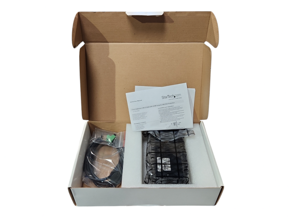 StarTech 7-Port Industrial USB 3.0 Hub with ESD Protection, ST7300USBME