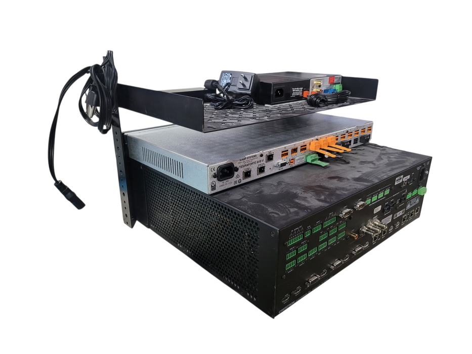 Professional AV System – Biamp TesiraFORTÉ AVB VI + Crestron DMPS3-300-C +