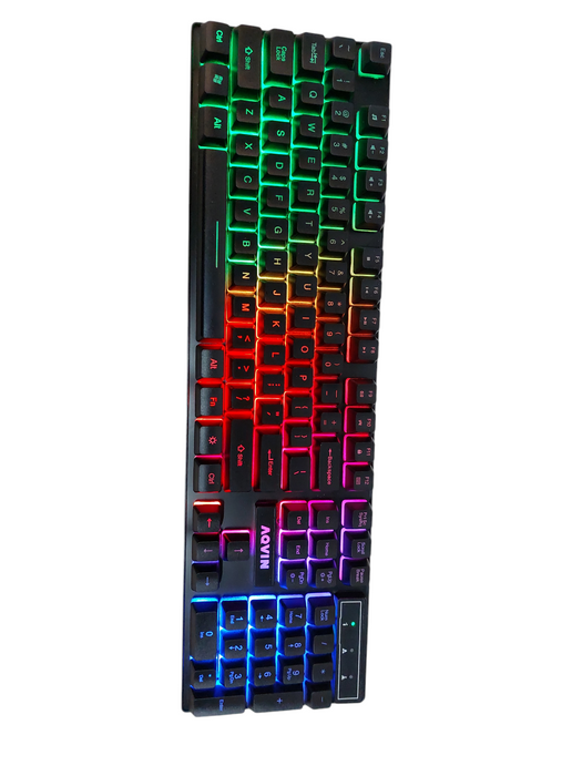 AQVIN 3 in 1 Combo Gaming RGB Keyboard Mouse & Pad Model: QC20-G  =