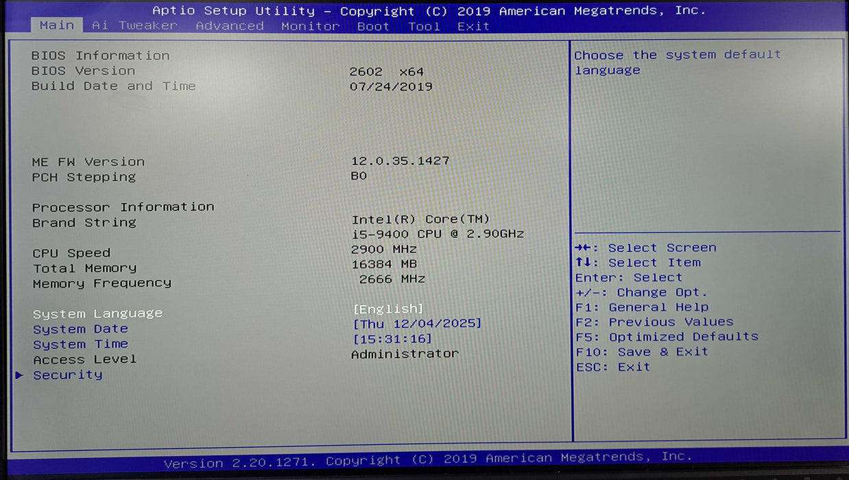 Custom PC | Asus Prime B360M-C, Intel Core i5-9400, 16GB DDR4, 256GB NVMe )