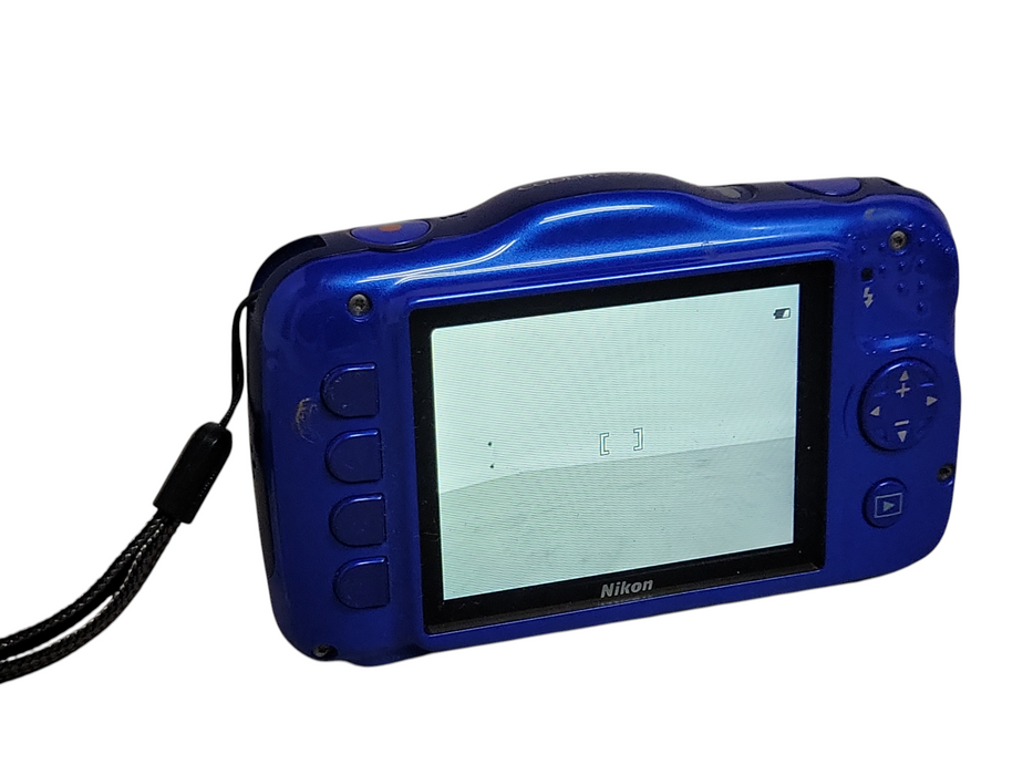 Nikon Coolpix S32 Waterproof 10m/33ft Digital Camera _