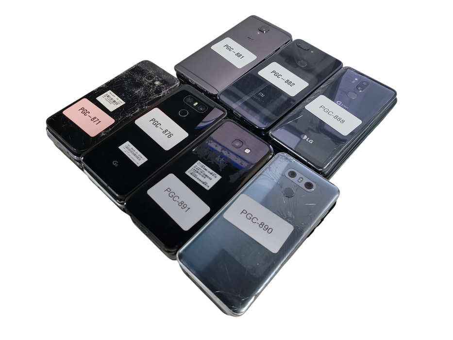 Lot of 35x Android Phones [Samsung/LG/Moto | B/C Condition][PGC-23] (