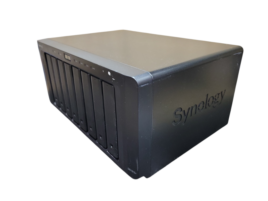 Synology DiskStation DS1815+ 8-Bay NAS Working With 6x 3TB 2x 2TB HDDs !