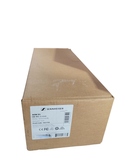 Sennheiser ADN D1 Gooseneck Microphone Delegate Unit