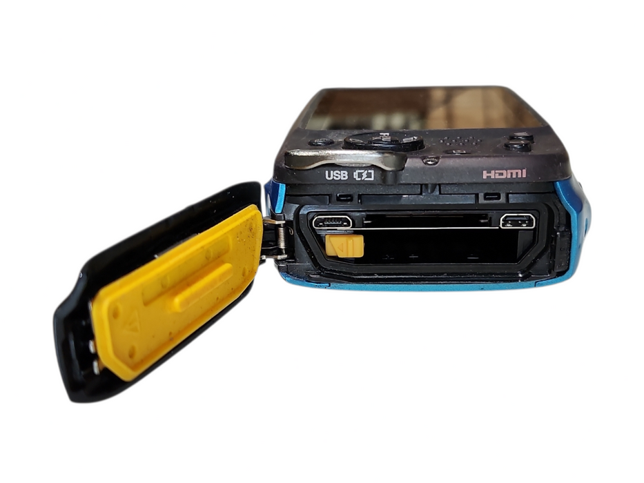 Fujifilm Finepix XP140 16.4MP Waterproof 4k Digital Camera w/ 16GB SD Card