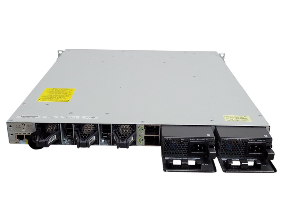 Cisco C9300-48UN-A 48-Port UPoE Network Switch w/ C9300-NM-2Q, 2x PSU _