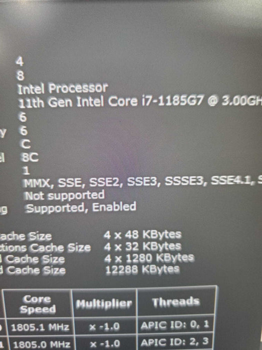 DELL Latitude 5320 i7-1185G7|512GB NVME|16GB DDR4|  Lap200