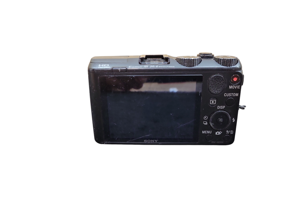 Sony Cyber-shot DSC-HX50V 20.4MP Digital Camera 30x Optical Zoom Wi-Fi GPS !