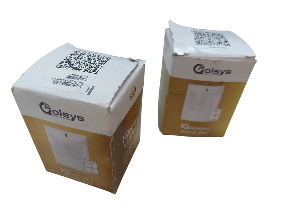 Lot 2x  Qolsys QS1231-840 IQ Wireless PIR Motion Sensor