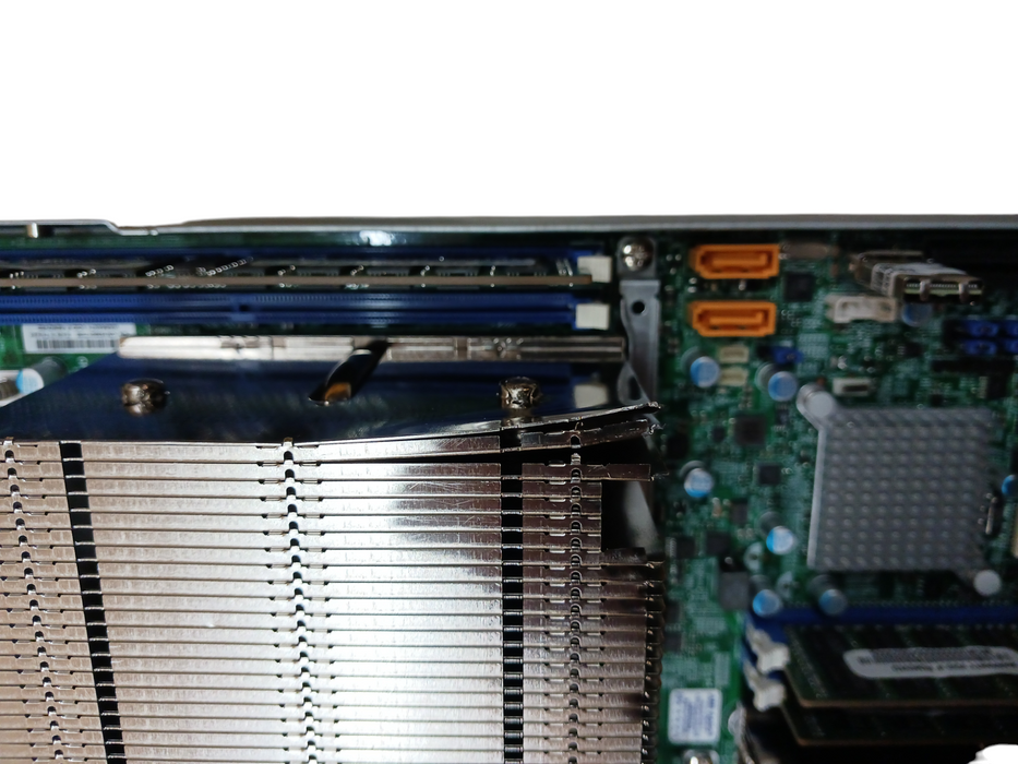 SUPER MICRO X10DRS-4U-NS021 Server Motherboard (2) Xeon E5-2620v3 96GB DDR4