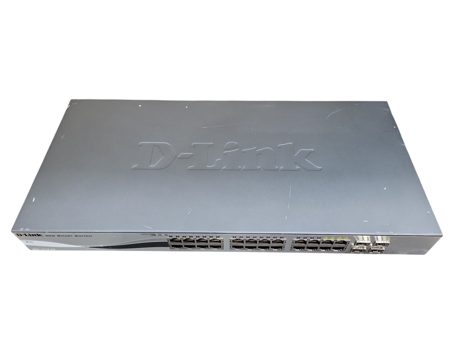 D-Link DGS-1210-24 24-Port Gigabit Web Smart Switch !