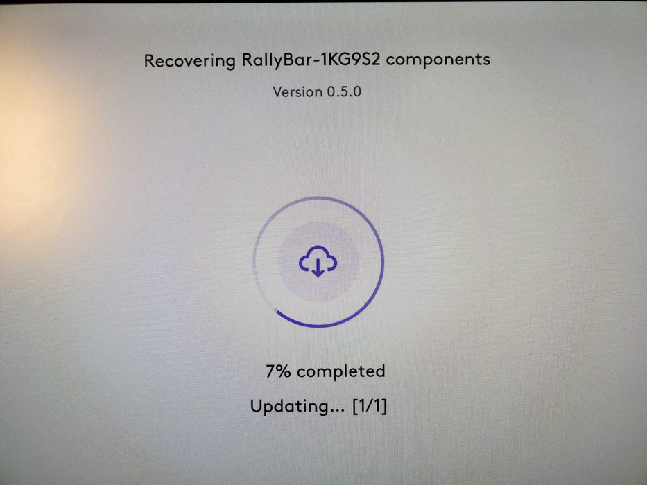 LOGITECH LOGI VR0019 Rally Bar Camera and Speakerphone READ