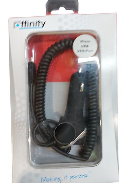 Lot 6x Micro USB Car Charger Car Cable Port Affinity Electronics ACC4300B3