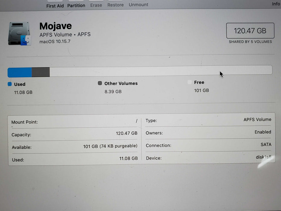 2012 Apple MacBook Pro Retina 13" A1425 i5 2.5GHz 8GB RAM 128GB SSD  Lap200