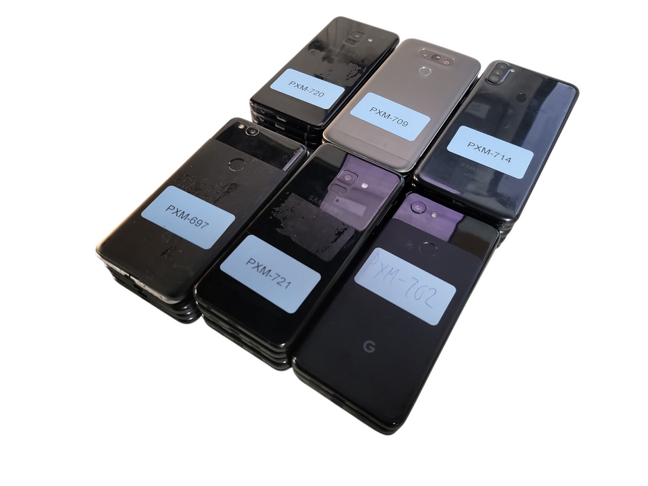 Lot of 29x Android Phones [Assorted | B Condition][PXM-21]