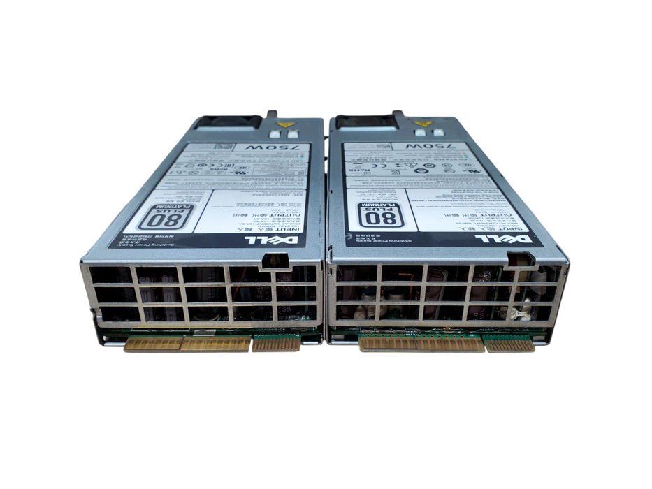 Lot 2x Dell 750W Server Power Supply (DP/N: 09PXCV & 079RDR)