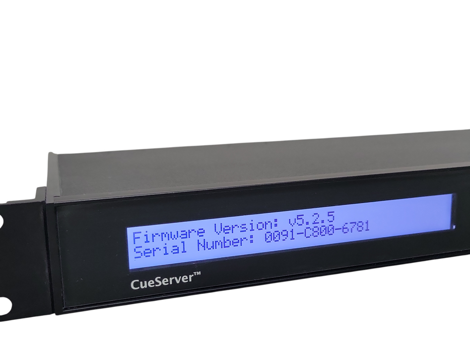 Interactive Technologies CS-800 CueServer Playback Processor, READ _