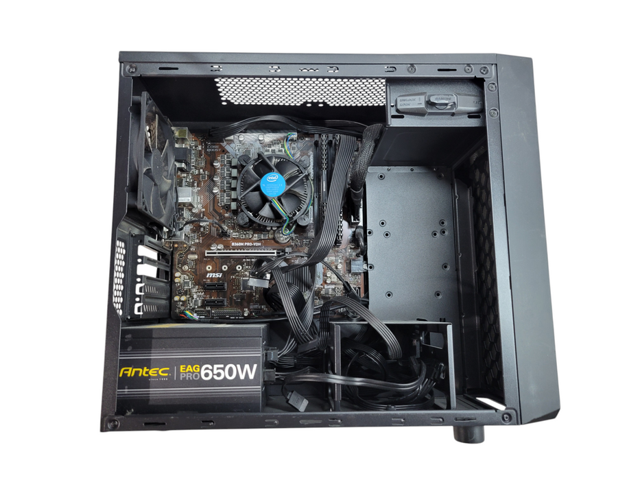 Intel Core i5-9400 MSI B360M PRO-VDH 16GB DDR4 NO HDD  650W PSU %