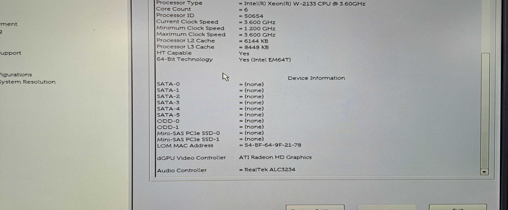 Dell Precision 5820 | Xeon W-2133, 32GB DDR4, Radeon Pro WX7100 8GB, 950W )