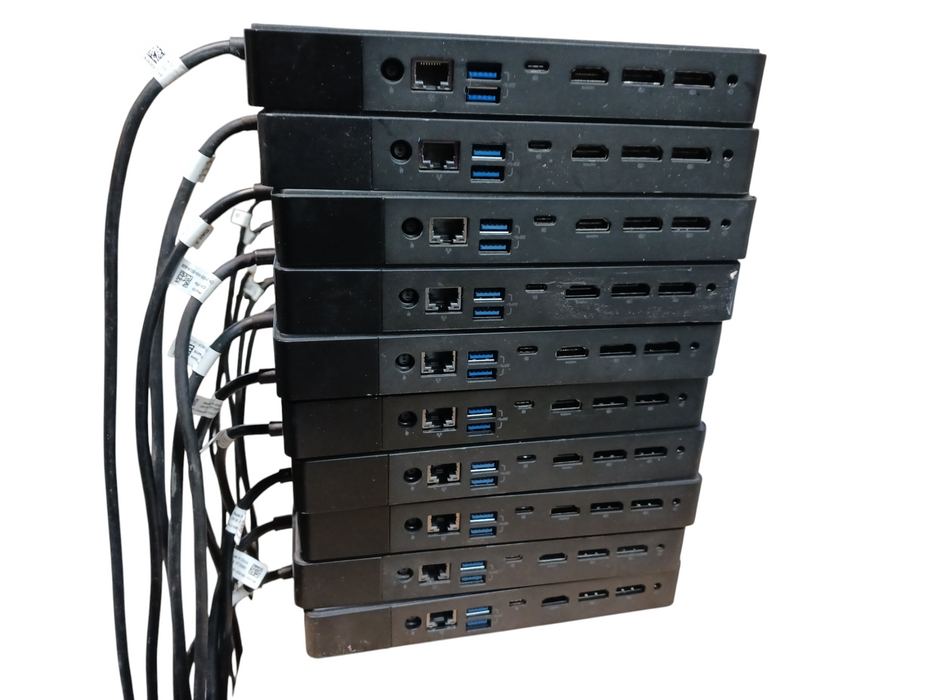 Lot of 10x Dell WD19 K20A USB-C Type C HDMI Display Link Docking Station