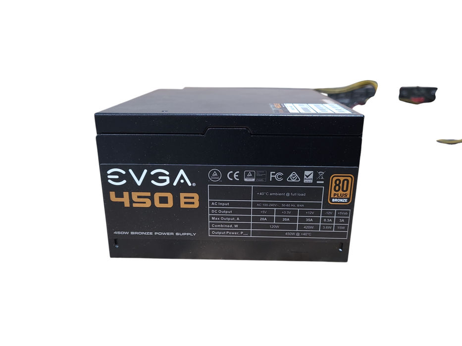 EVGA 450B 450W Bronze Desktop Power Supply 100-B1-450