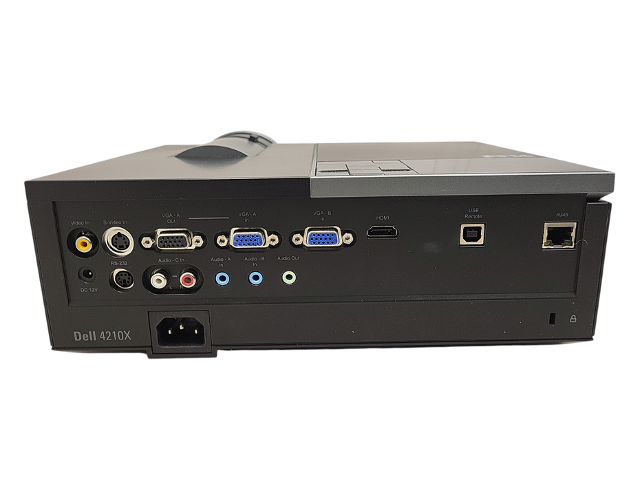 Dell 4210X 3500 Lumens DLP Front Pro Projector 568 Lamp Hours  $