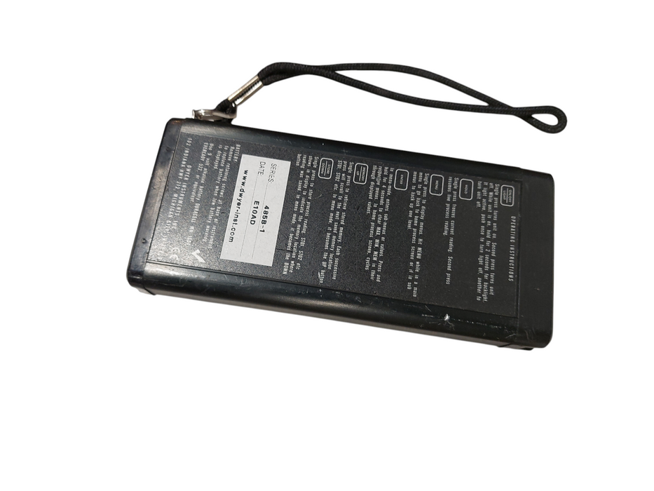 Dwyer Digital Test Instrument Series 485B-1 , No Test Probe  =