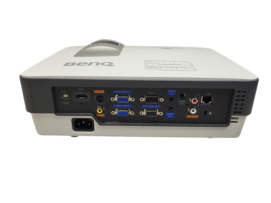 BenQ MW712 3D DLP Projector No remote Lamp hour: 306h $