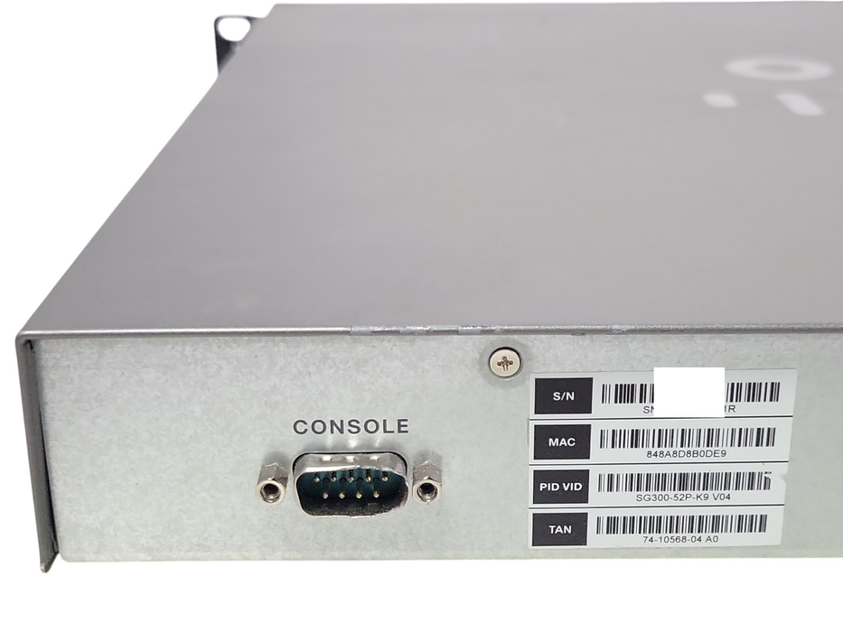 Cisco SG300-52P 52-Port Gigabit PoE Managed Switch SG300-52P-K9, READ _