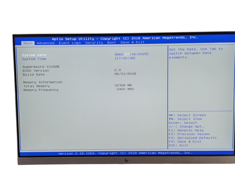 SuperMicro CSE-732 X11SAE E3-1285 v6 32GB RAM  -
