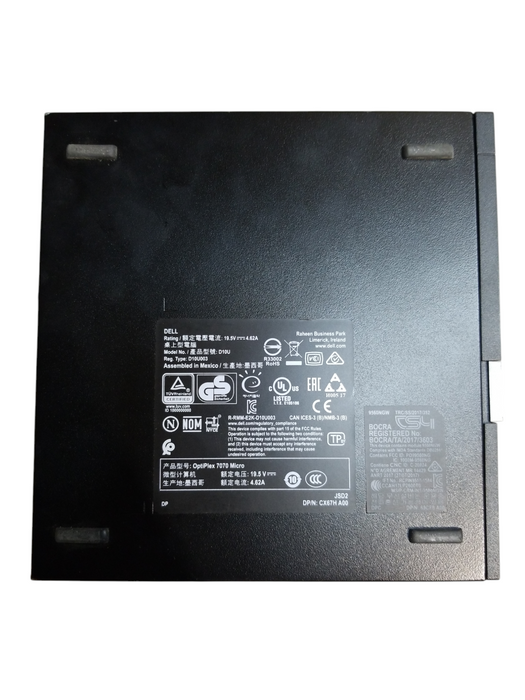 Dell OptiPlex 7070 USFF Core i5-9500T CPU 2.20GHz 8GB RAM - No HDD Q
