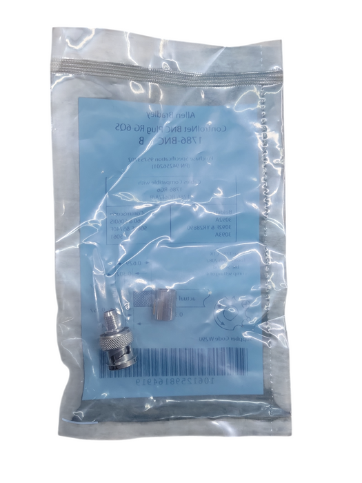 NEW ALLEN BRADLEY 1786-BNC/B CONTROLNET Plug RG-6QS 1786 BNC/B Q!