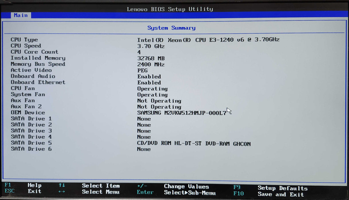 Lenovo ThinKStation P320, Xeon E3-1240v6, 32GB DDR4, 512GB NVMe, P2000