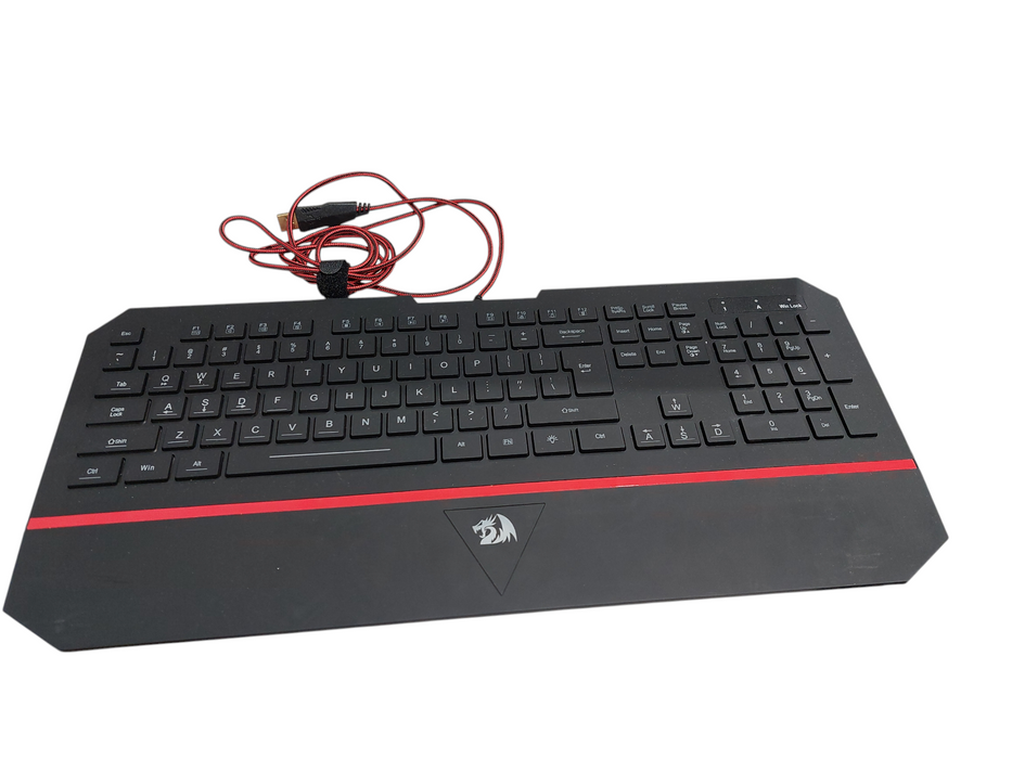 Bundle of Keyboard & Mouse Pad Red Dragon Karura K502 & RocketFish Pad  =