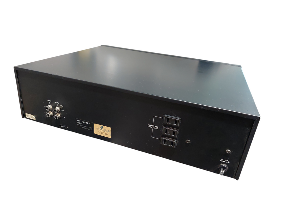 Vinatge Telefunken Model:TC200 Cassette Player/Recorder High Com =