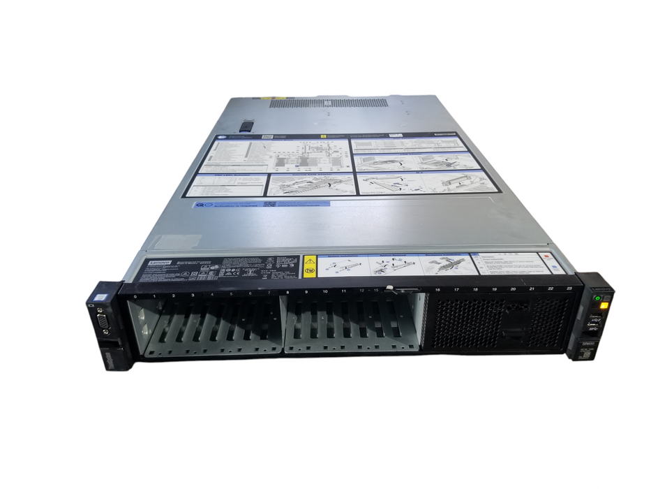 Lenovo ThinkSystem SR650 2x Xeon Silver 4110, 32GB DDR4, 930-16i 4GB RAID