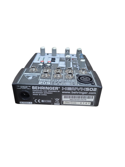 Behringer XENYX 502 5-Input Premium Mixer